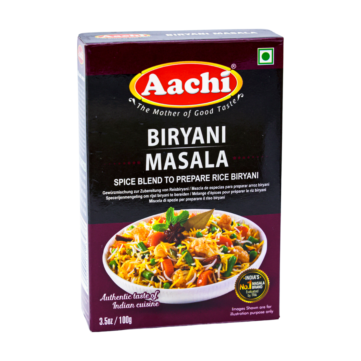 Aachi Biryani Masala 100g, front of pack