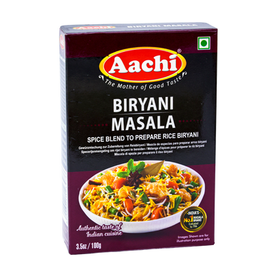 Aachi Biryani Masala 100g, front of pack