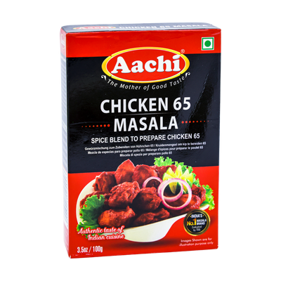 Aachi Chicken 65 Masala 100g, front of pack