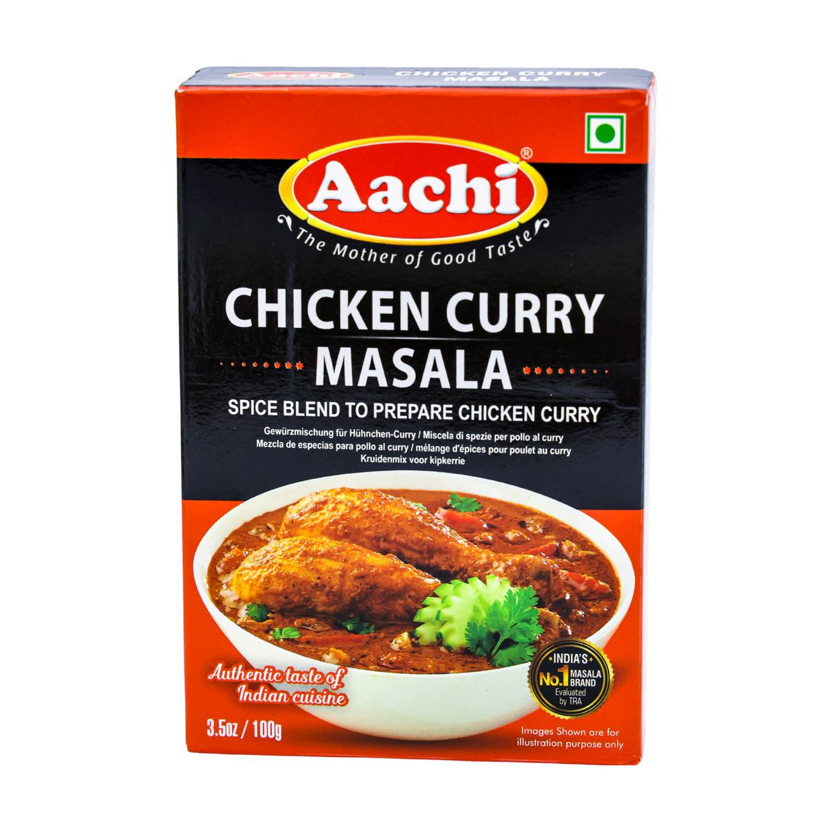 Aachi Chicken Curry Masala 100g, front of pack