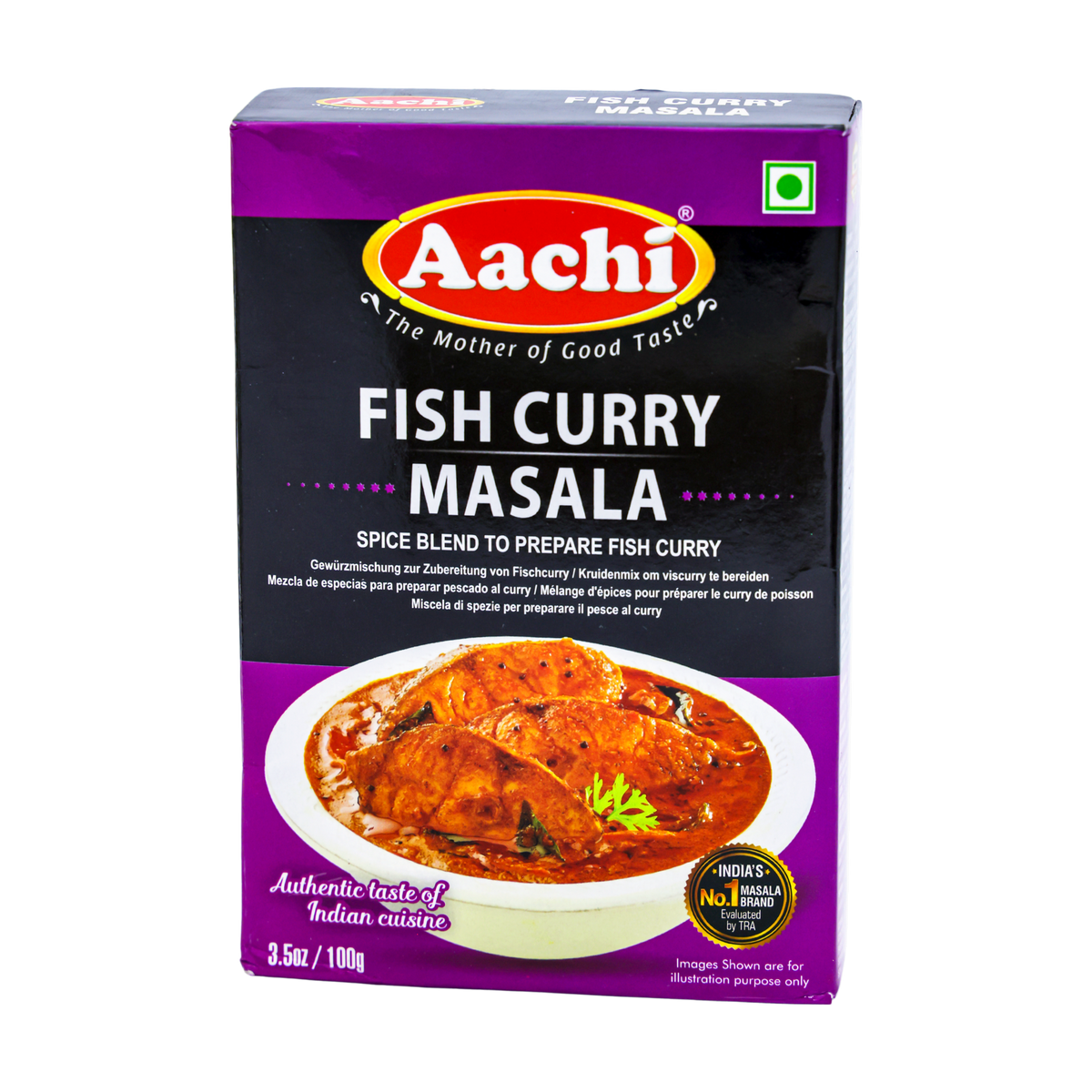 Aachi Fish Curry Masala 100g, front of pack