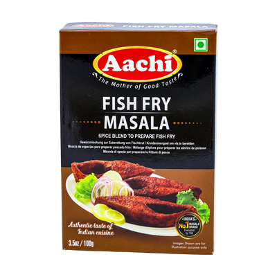Aachi Fish Fry Masala 100g, front of pack