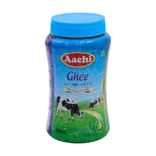 Aachi Ghee 500ml, front of pack