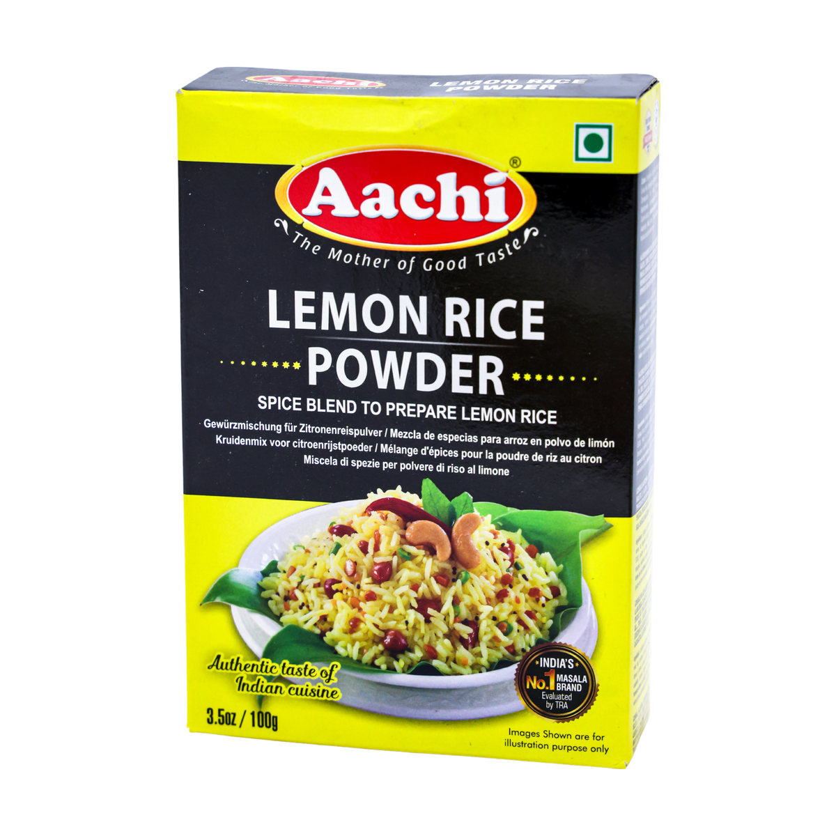 Aachi Lemon Rice Powder 100g, front of pack
