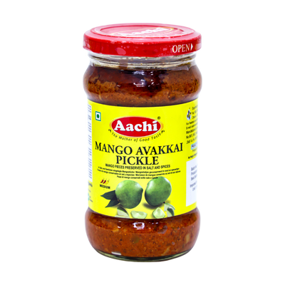 Aachi Mango Avakkai Pickle 300g, front of pack