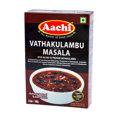 Aachi Vathakulambu Masala 100g, front of pack