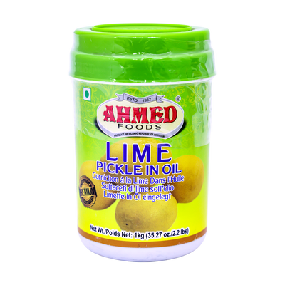 Ahmed Lime Pickle in Oil 1kg, front of pack