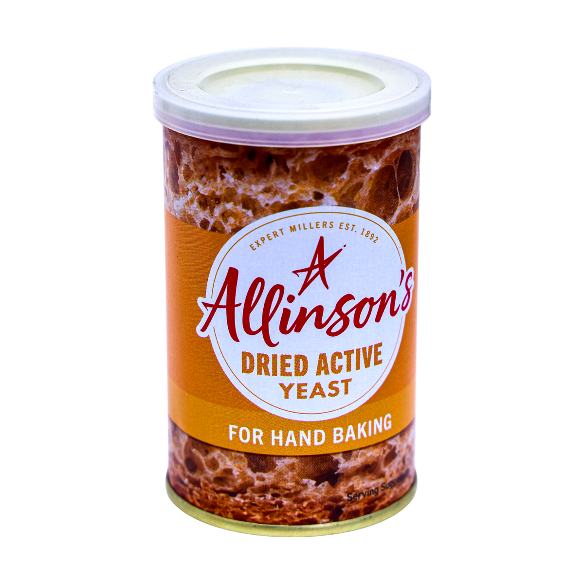 Allinson's Dried Active Yeast 125g, front of pack
