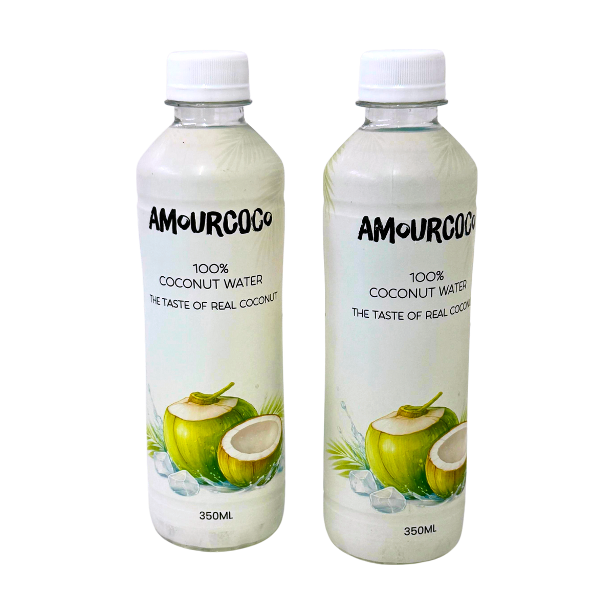 Amourcoco Coconut Water 350ml (Pack of 2), front of pack