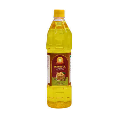 Annam Peanut Oil 1L, front of pack