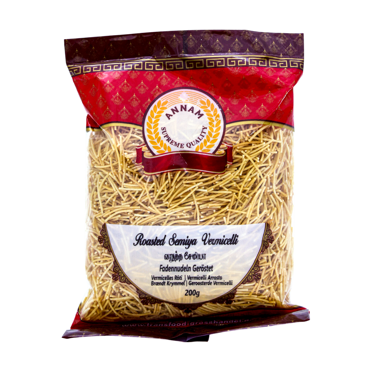 Annam Roasted Semiya Vermicelli 200g, front of pack
