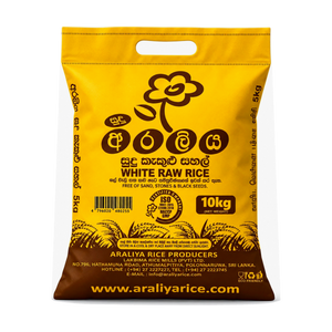 Araliya White Raw Rice 10kg