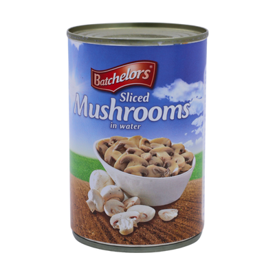 Batchelors Sliced Mushrooms 285g, front of pack