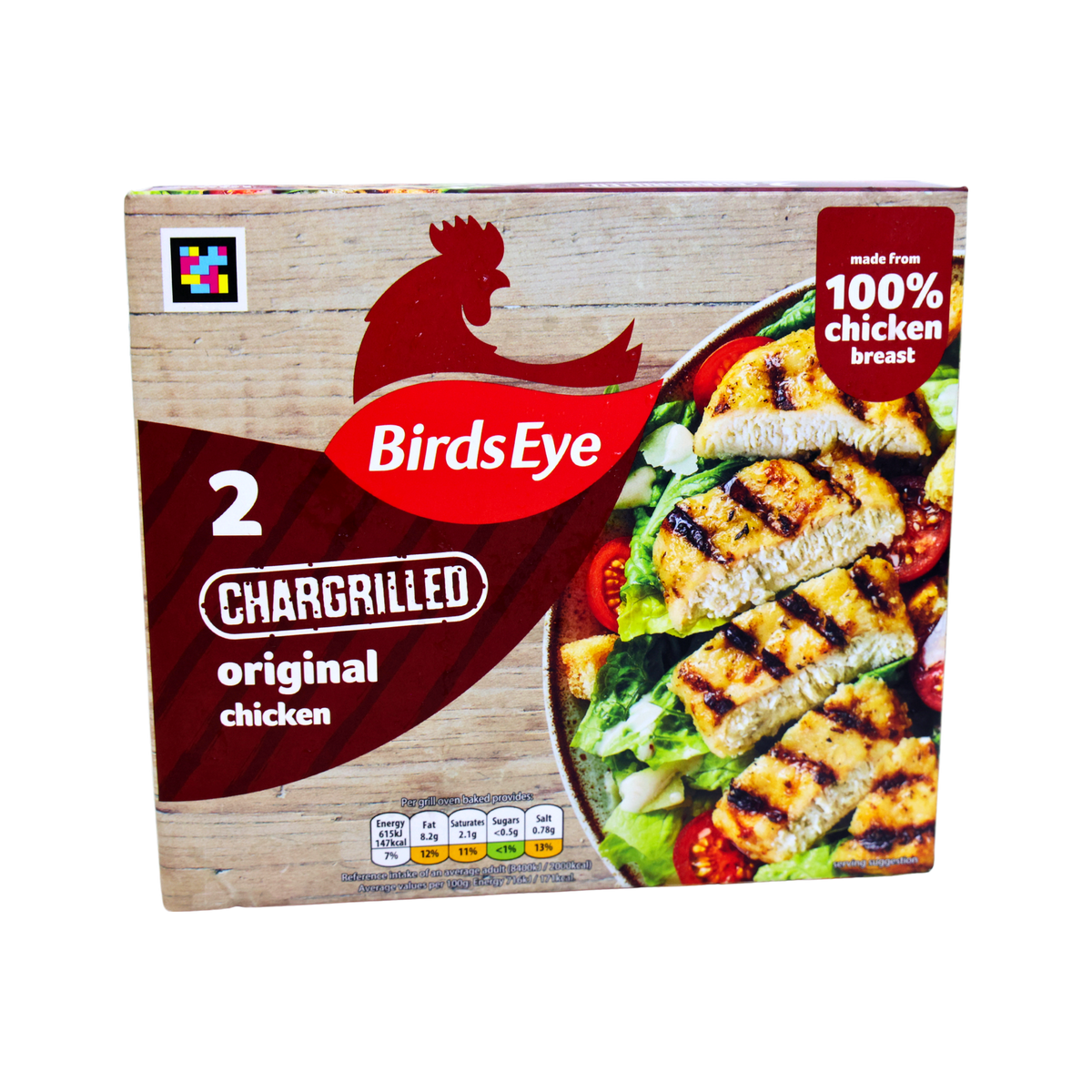 Birds Eye Chargrilled Original Chicken 2 Pack 170g, front of pack