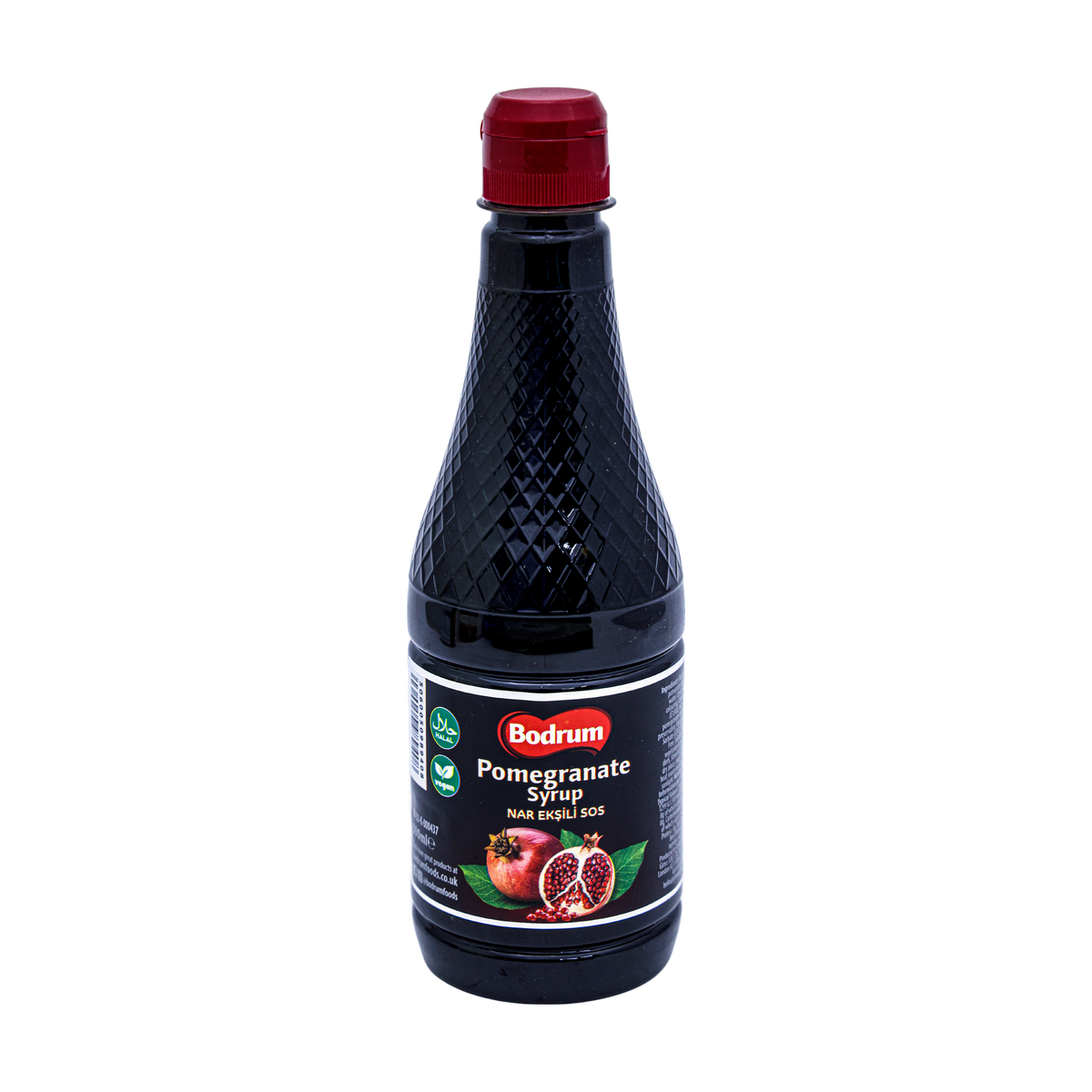 Bodrum Pomegranate Syrup 500ml, front of pack
