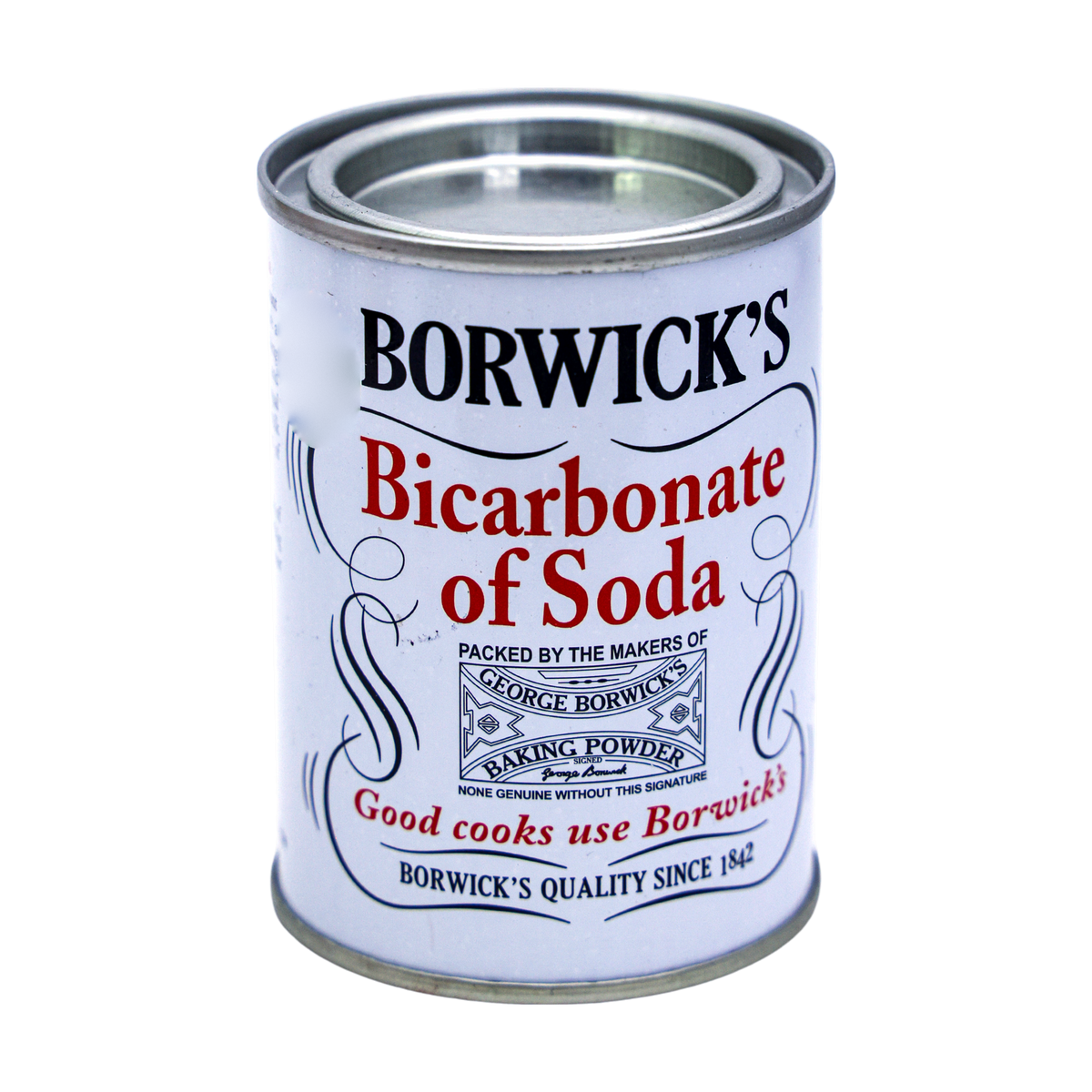 Borwick's Bicarbonate Of Soda 100g, front of pack