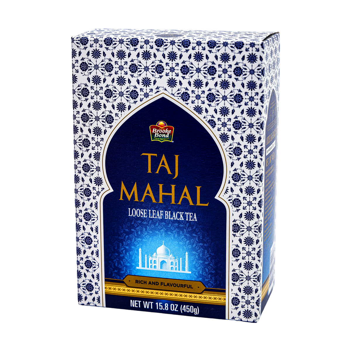 Brooke Bond Taj Mahal Loose Leaf Tea 450g, front of pack