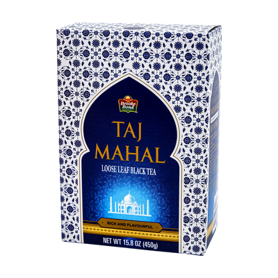 Brooke Bond Taj Mahal Loose Leaf Tea 450g, front of pack