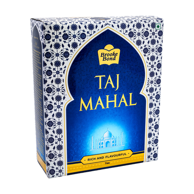 Brooke Bond Taj Mahal Tea 1kg, front of pack