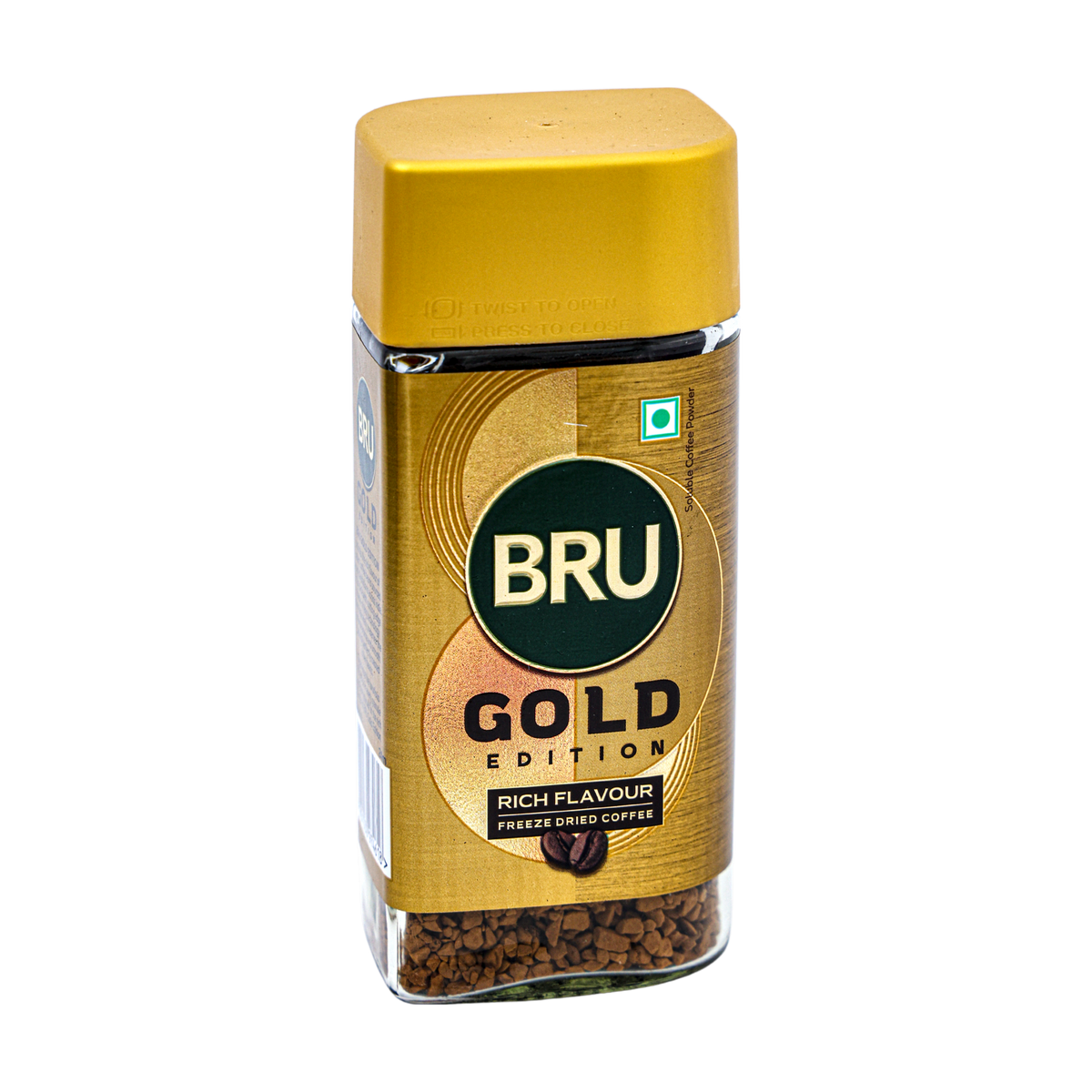 Bru Gold Edition Instant Coffee 55g, front of pack