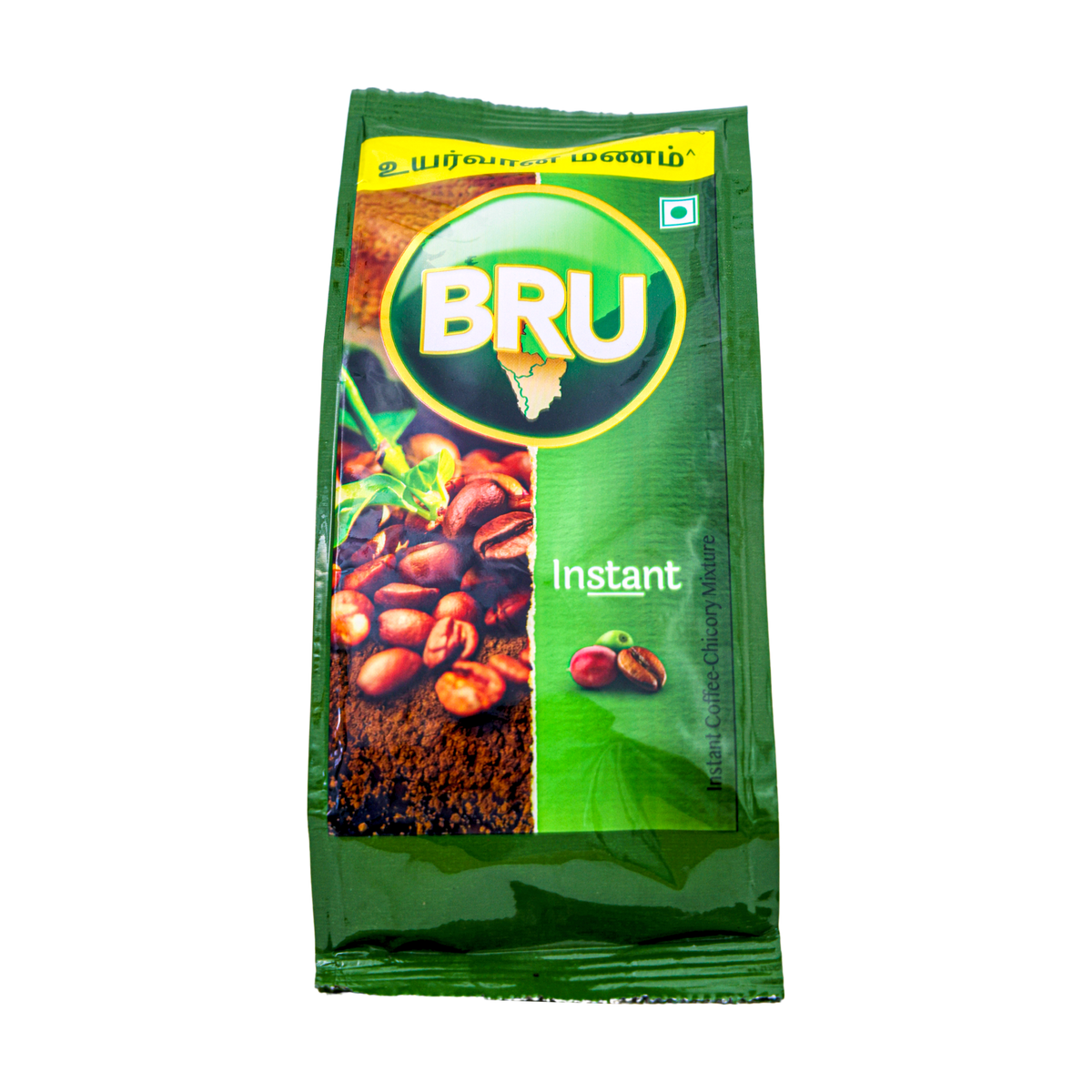 Bru Instant Coffee Pouch 200g, front of pack