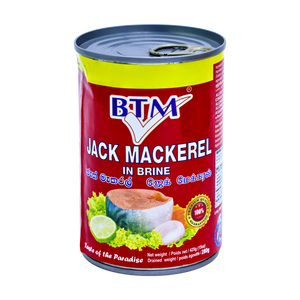 BTM Jack Mackerel In Brine 425g