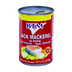 BTM Jack Mackerel In Brine 425g
