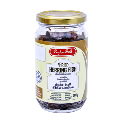 Ceylon Fish Fried Herring Fish 200g, front of pack