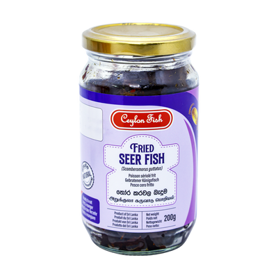 Ceylon Fish Fried Seer Fish 200g, front of pack
