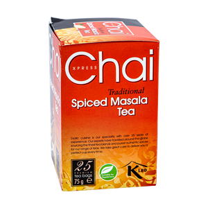 Chai Xpress Spiced Masala Tea 25 Tea Bags