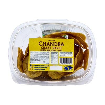 Chandra Chaat Papdi 175g, front of pack