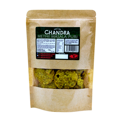 Chandra Methi Masala Puri 175g, front of pack