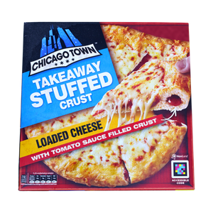 Chicago Town Takeaway Stuffed Crust Loaded Cheese Pizza 480g