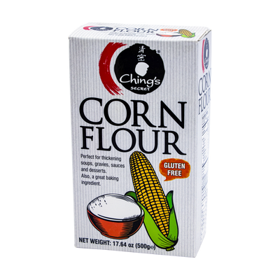 Ching's Secret Corn Flour 500g, front of pack