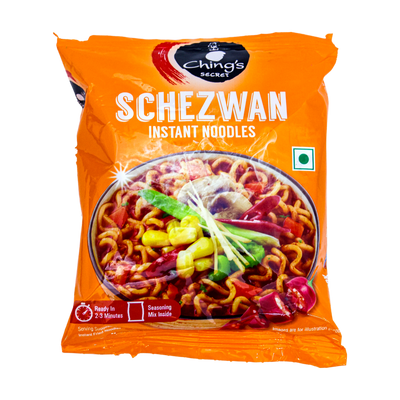 Ching's Secret Schezwan Instant Noodles 60g, front of pack