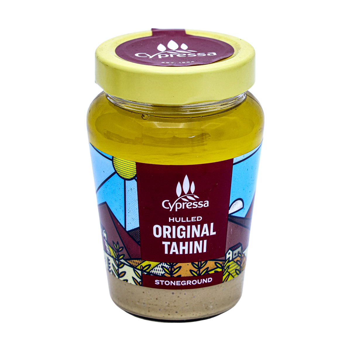 Cypressa Hulled Original Tahini 300g, front of pack