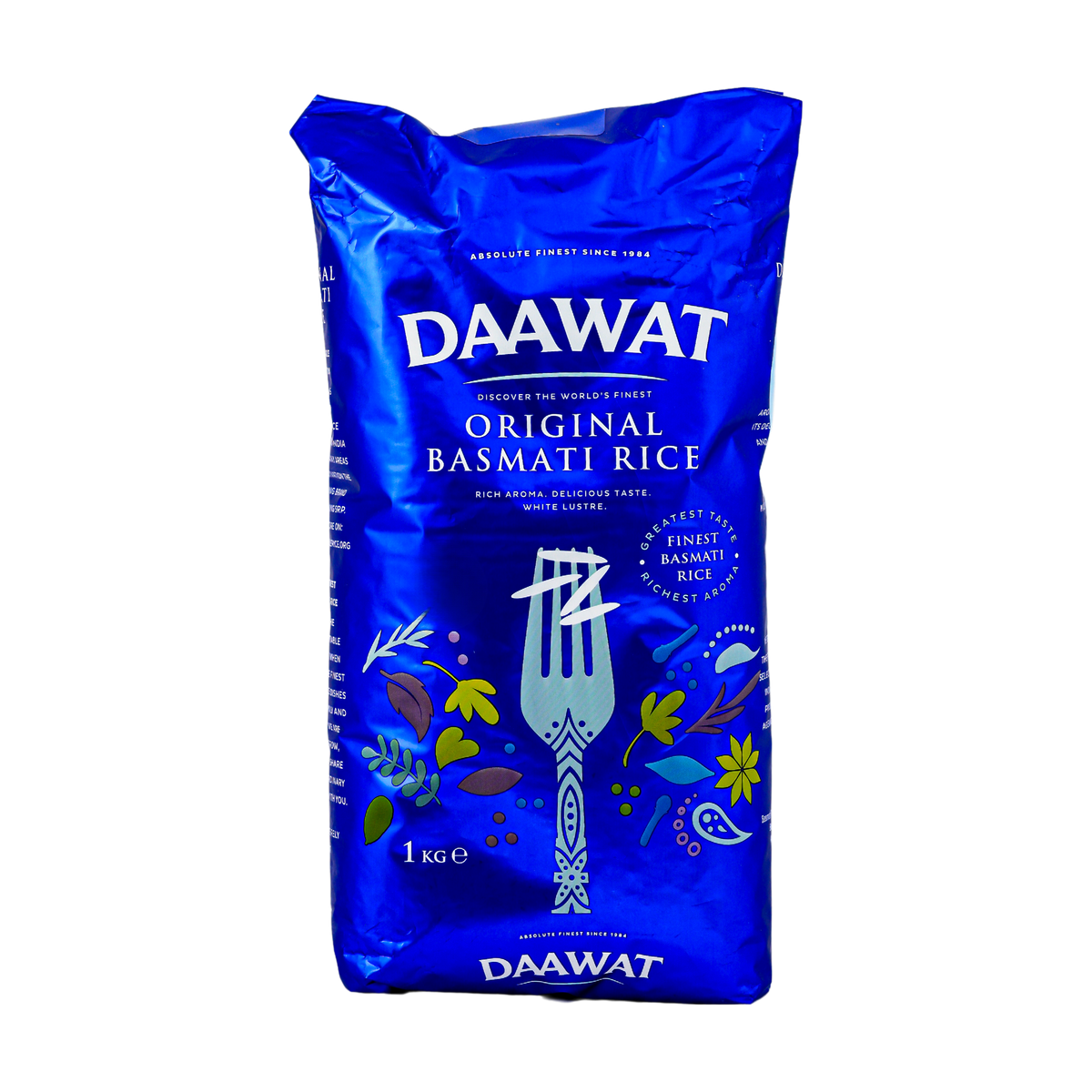 Daawat Original Basmati Rice 1kg, front of pack