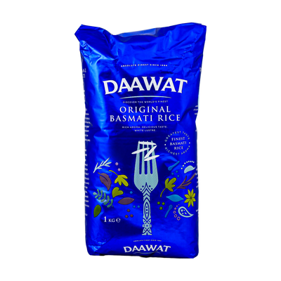 Daawat Original Basmati Rice 1kg, front of pack
