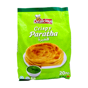 Dealicious Mealz Crispy Paratha 20 Pieces 1.2kg