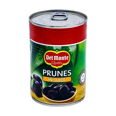 Del Monte Prunes In Juice 410g, front of pack