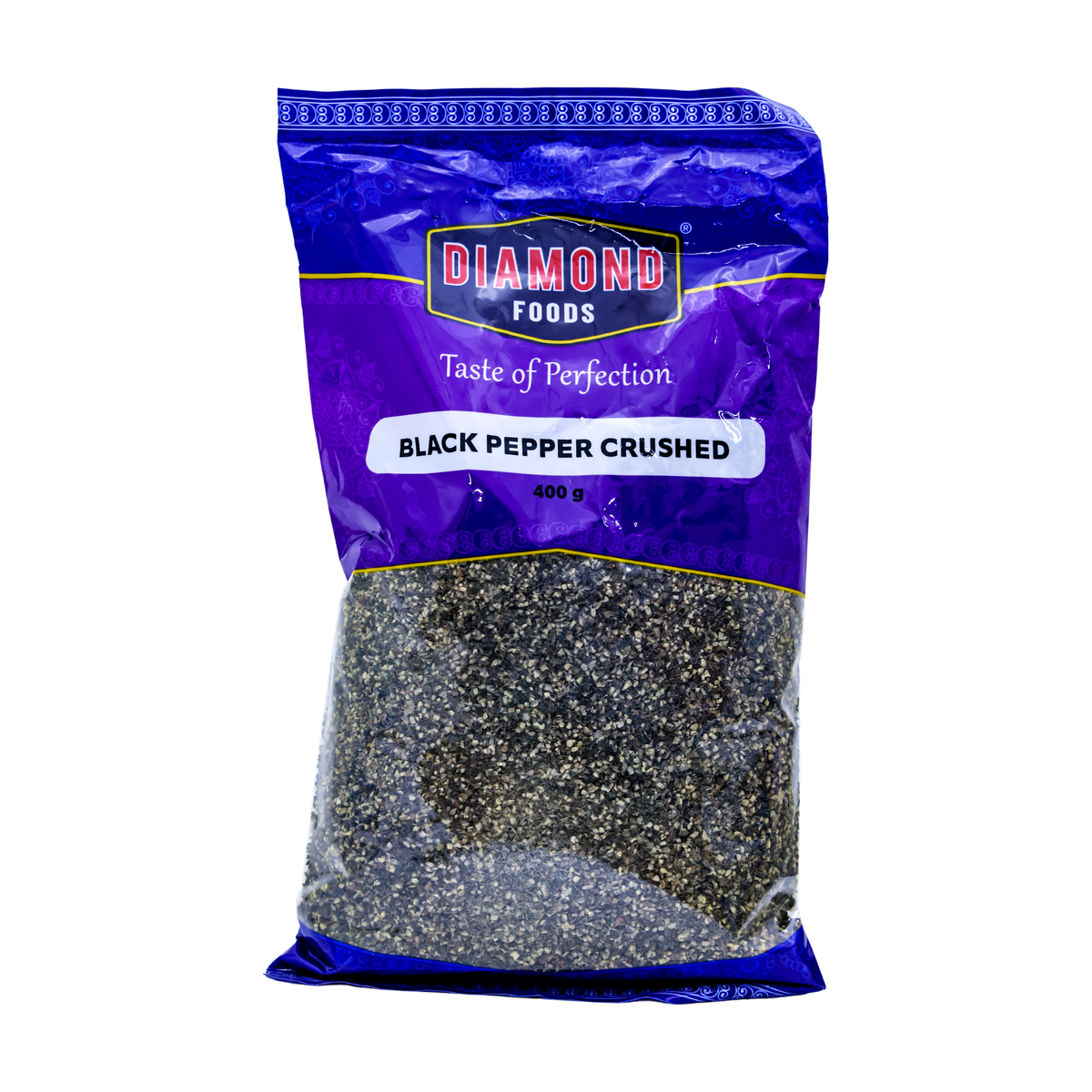 Diamond Foods Black Pepper Crushed 400g, front of pack
