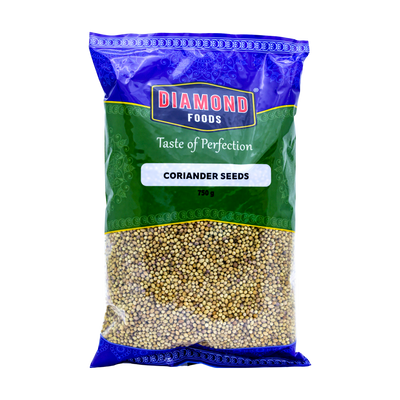 Diamond Foods Coriander Seeds 750g, front of pack