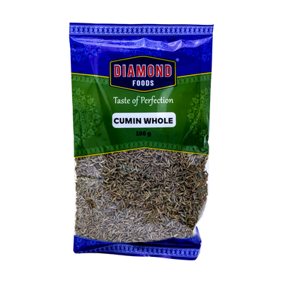 Diamond Foods Cumin Whole 100g, front of pack
