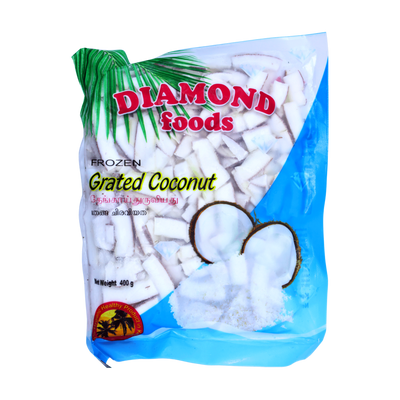 Diamond Foods Cut Coconut 400g, front of pack