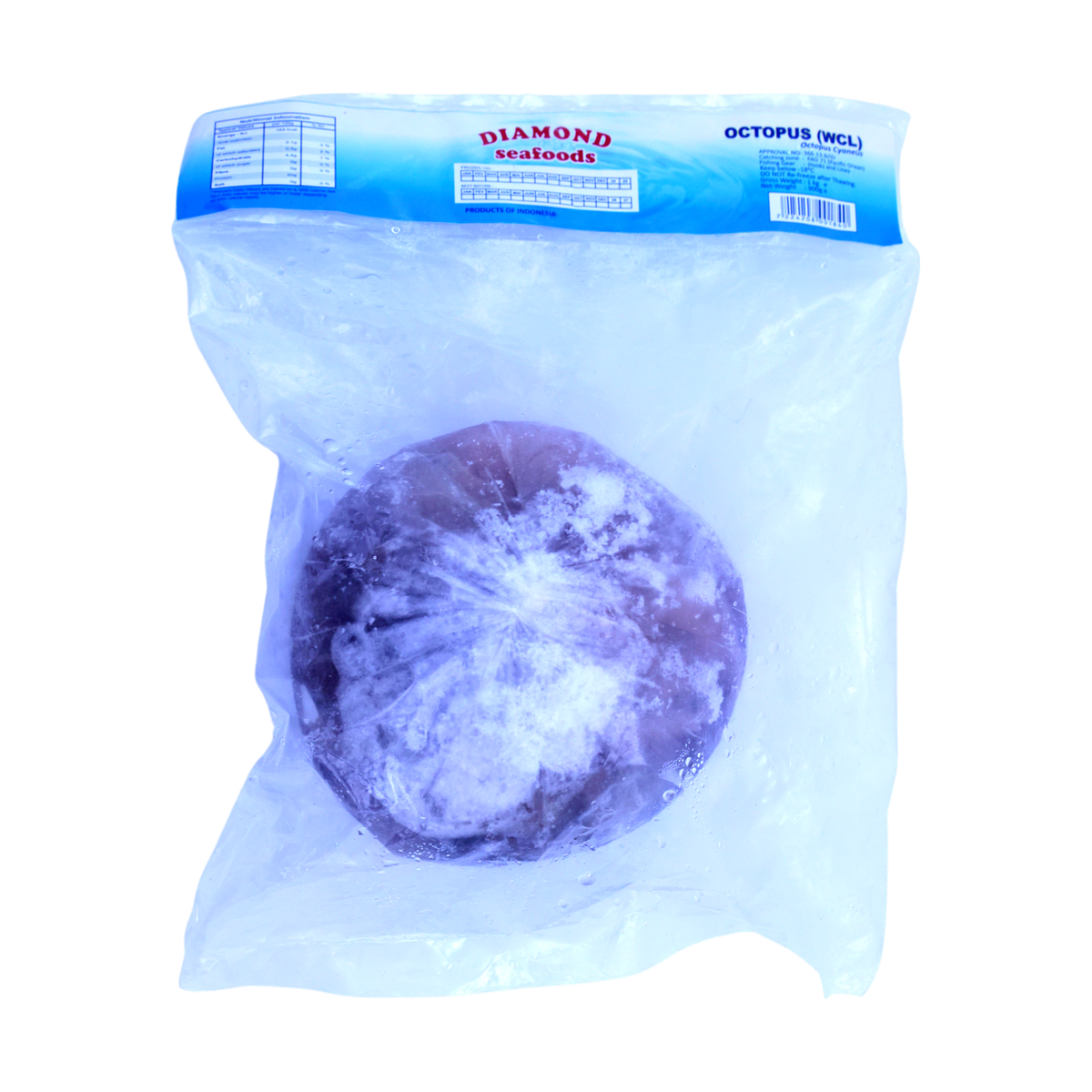 Diamond Foods Octopus WCL 900g, front of pack