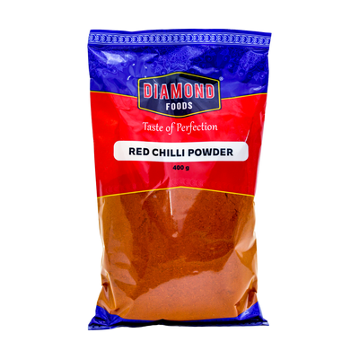 Diamond Foods Red Chilli Powder 400g, front of pack