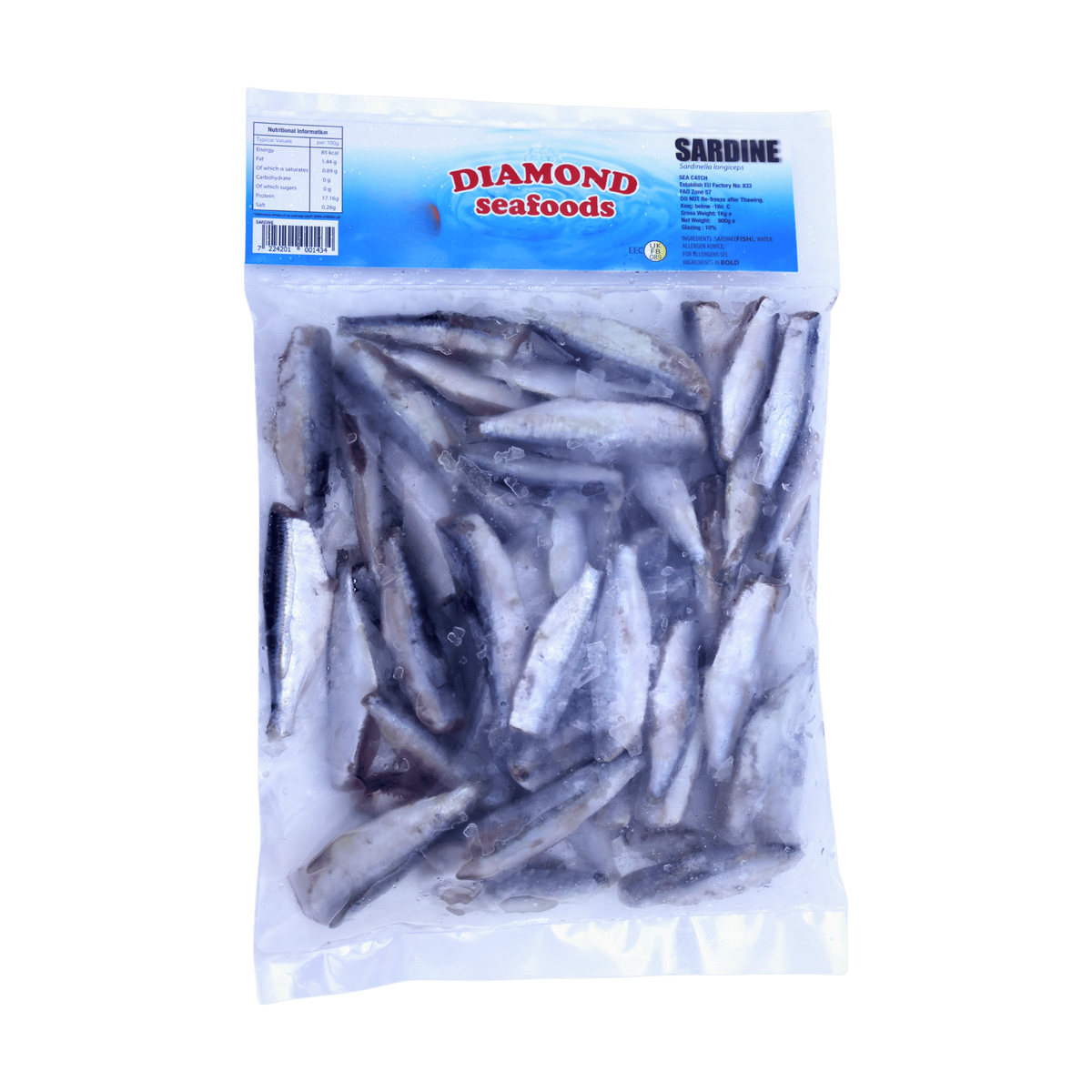Diamond Foods Sardine 900g, front of pack