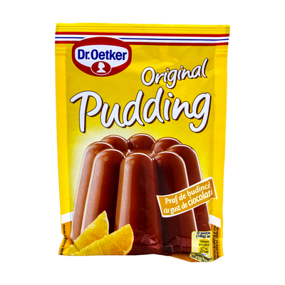 Dr. Oetker Original Pudding Chocolate 50g, front of pack