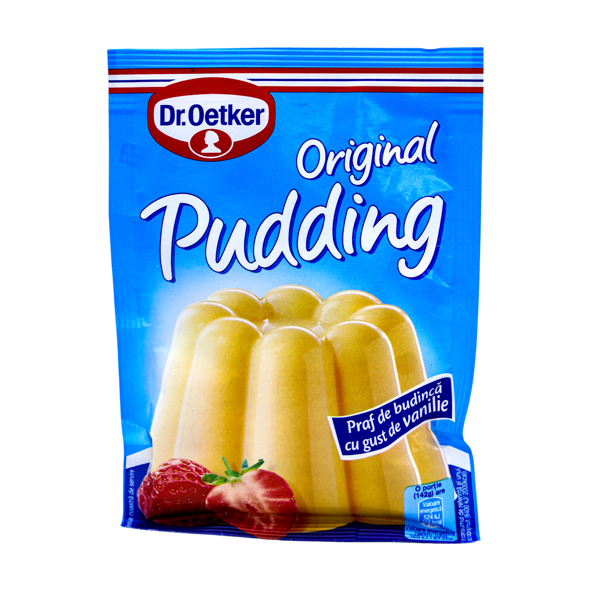 Dr. Oetker Original Pudding Vanilla 40g, front of pack