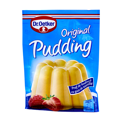 Dr. Oetker Original Pudding Vanilla 40g, front of pack